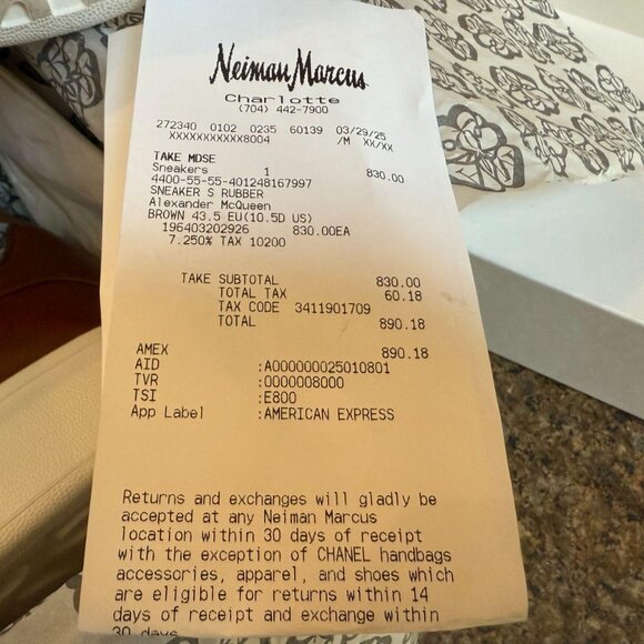 Alexander McQueen Men's shoes - size 43.5 (US 10.5) - Picture 6 of 6